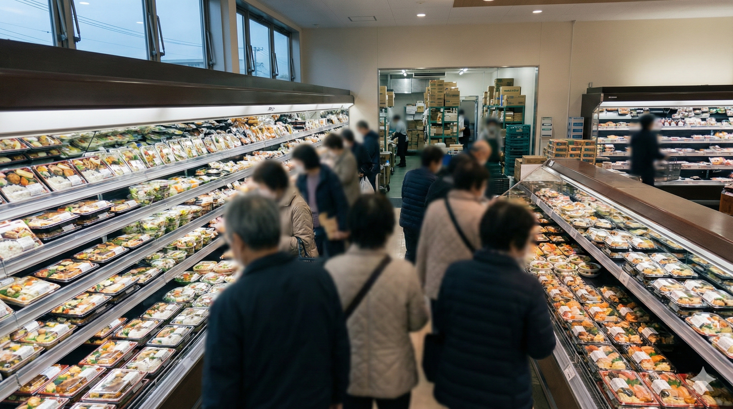 食品スーパーにおける「値引きタイミング」と欠品の関係